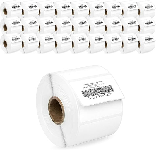 HOUSELABELS 2.25" x 1.25" Address Labels on 1" Core Compatible by HouseLabels