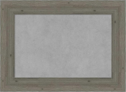 Amanti Art Grey Framed Magnetic Board 17x23 Small Vision Board by AmantiArt