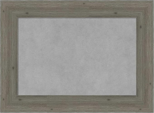 Amanti Art Grey Framed Magnetic Board 17x23 Small Vision Board by AmantiArt