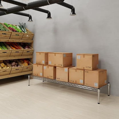 Regal Altair 18" Deep x 60" Wide x 8" Height Wire Shelving Kit | 1-Tier | NSF - Image 5