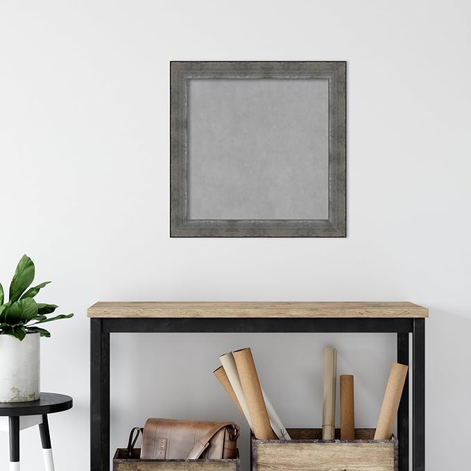 Amanti Art Silver Framed Magnetic Board 24x24 Medium Vision Board - Image 5