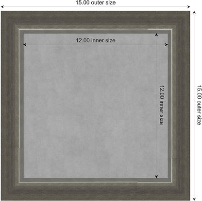 Amanti Art Silver Framed Magnetic Board 15x15 X-Small Vision Board - Image 4