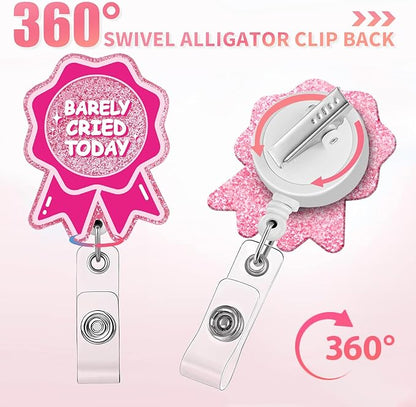 Aoryalps Retractable Badge Reel Holder Retractable - Image 4