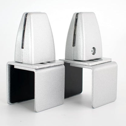 Aluminum Vertical Clamp Partition Board Acrylic Desk Divider Support Clamp by noonebutyou