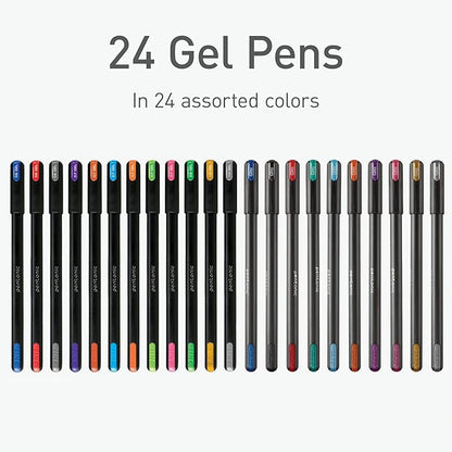 Pentonic Gel Pens, Mixed Pack, Medium & Fine Point, Smooth Writing - Image 3