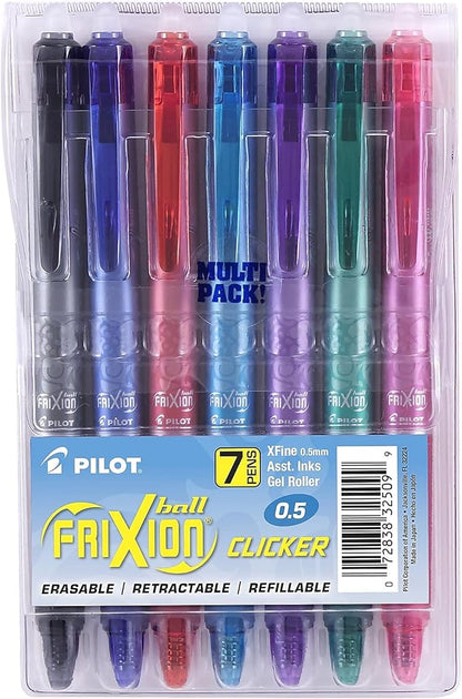 Pilot FriXion Clicker Erasable Gel Pens, Extra Fine Point 0.5 mm - Image 2
