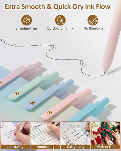 FIOVER Gel Pens, Cute Office Back to School Supplies Gifts - Image 6
