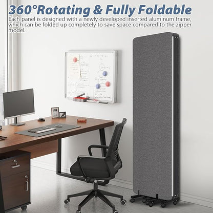 Acoustic Room Divider Privacy Panel - Image 4
