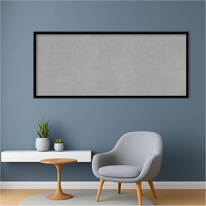 Amanti Art Black Framed Magnetic Board 21x49 Oversize Vision Board - Image 6