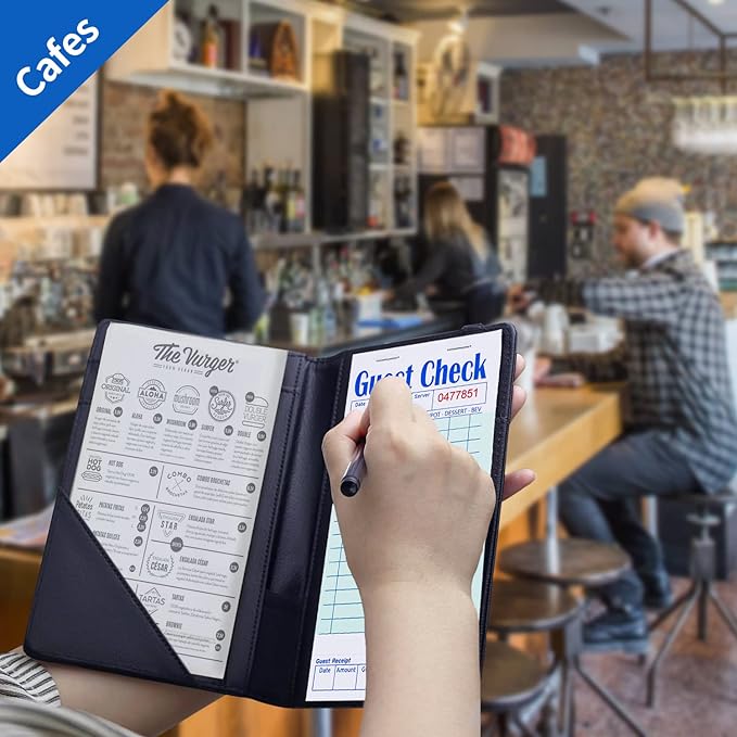 Methdic Guest Checks Server Note Pads 1000 Orders Waitress Notepad - Image 5