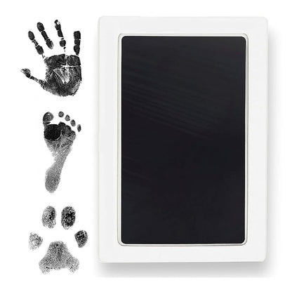 Large Clean Touch Ink Pad for Baby Handprints and Footprints – Inkless Infant by TinyGifts
