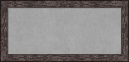Amanti Art Black Framed Magnetic Board 26x54 Oversize Vision Board by AmantiArt