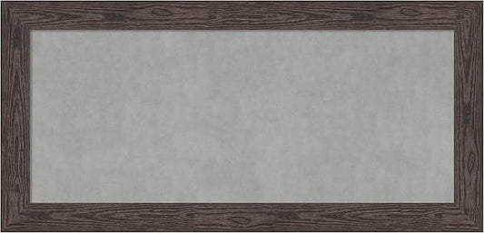 Amanti Art Black Framed Magnetic Board 26x54 Oversize Vision Board by AmantiArt