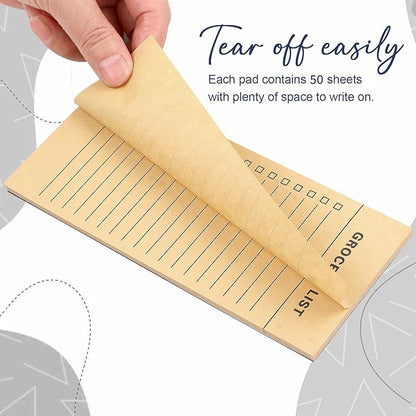 Utron 6 Pack Vintage Magnetic Notepads - Image 5