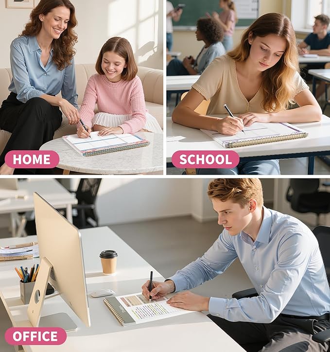 104 Pgs Weekly To Do List Notepad, 52 Duplex-Printed Undated Sheets 100 - Image 8