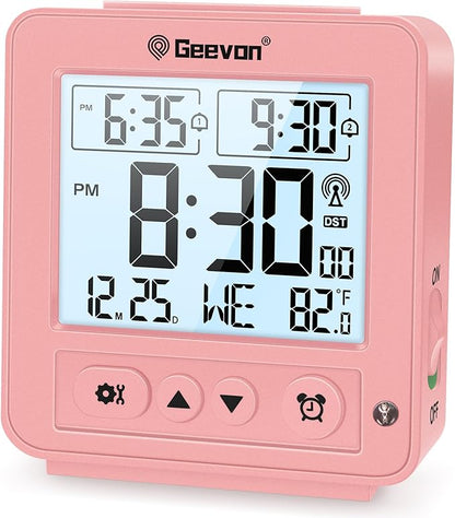 Geevon Small Digital Atomic Alarm Clock by GEEVON