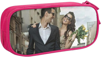 Nigmuye Custom Pencil Case Personalized Add Photo Text Pen Bag Large Capacity - Image 2