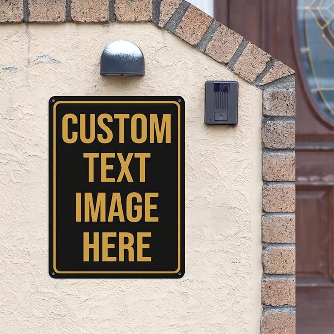 Custom Signs Outdoor Metal Sign Custom Sign Outdor Indoor Personalized Signs - Image 3