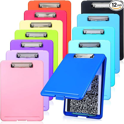 Ireer 12 Pcs Plastic Clipboard by Ireer