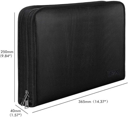 ENGPOW Expanding File Folder Important Document Organizer Fireproof Document - Image 6