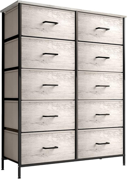 Sorbus Dresser with 10 Faux Wood Drawers - Image 4