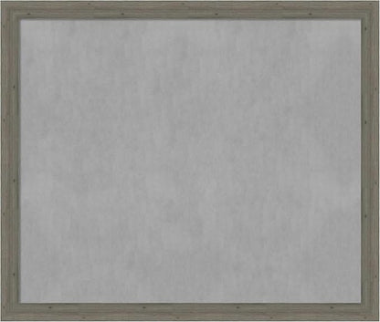 Amanti Art Grey Framed Magnetic Board 45x53 Oversize Vision Board by AmantiArt
