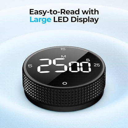 Allbean Magnetic Kitchen Timer for Cooking - Image 3