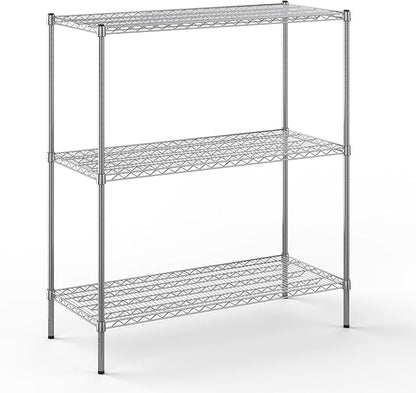 Regal Altair 21" Deep x 48" Wide x 54" Height Wire Shelving Kit | 3-Tier | NSF by Regal+Altair