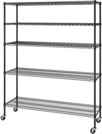 Seville Classics UltraDurable Heavy Duty NSF Solid Steel Wire Rack Storage Unit by SevilleClassics