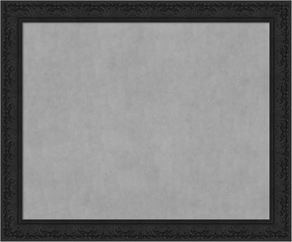 Amanti Art Black Framed Magnetic Board 39x47 X-Large Vision Board by AmantiArt