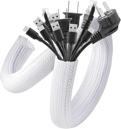 AGPTEK Cable Sleeve Cover, Home Office Wire Management Computer TV Wire Loom by AGPTEK