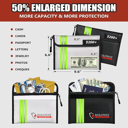 ROLOWAY Fireproof Bag 5200℉ Heat Insulated - Image 4