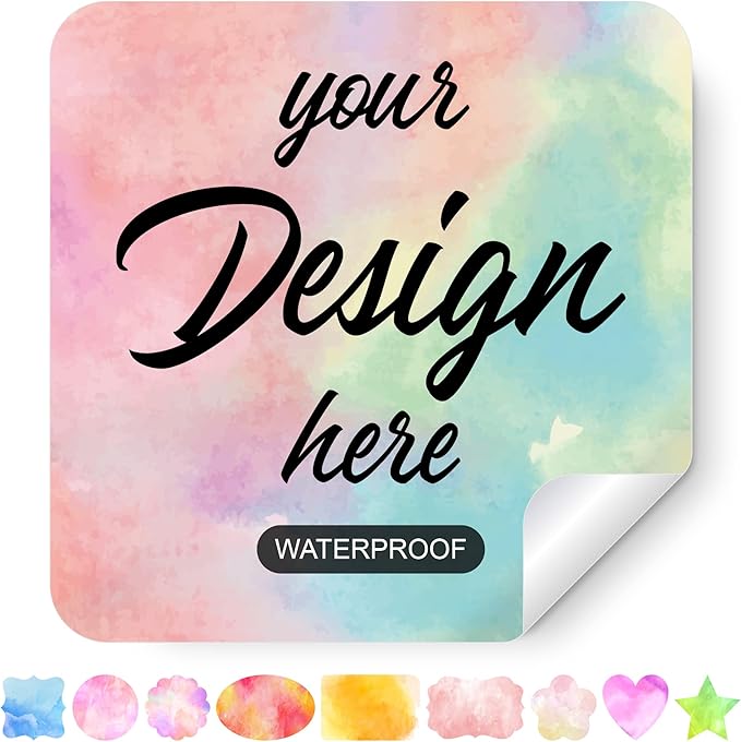 Custom Stickers Personalized Labels by AHEADGOODS