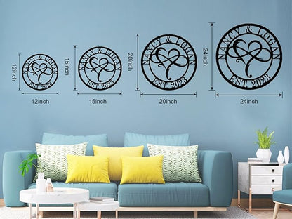 Personalized Infinity Heart Sign - Image 5