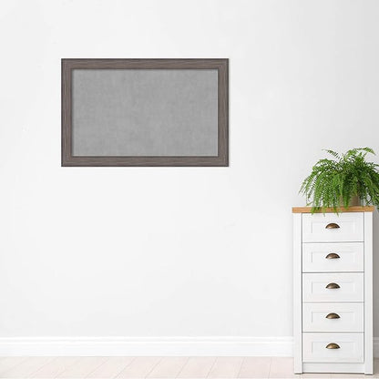 Amanti Art Grey Framed Magnetic Board 29x45 Large Vision Board - Image 6