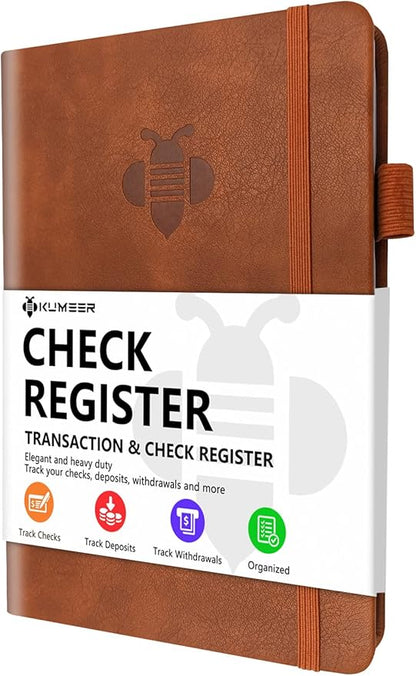 KUMEER Check Register – Elegant Check Registers by KUMEER