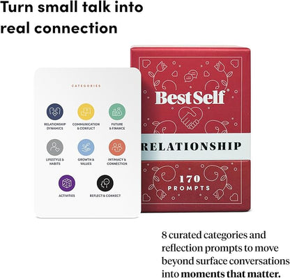BestSelf Relationship Deck 170 Discussion Prompts Conversations Starter Couples - Image 5