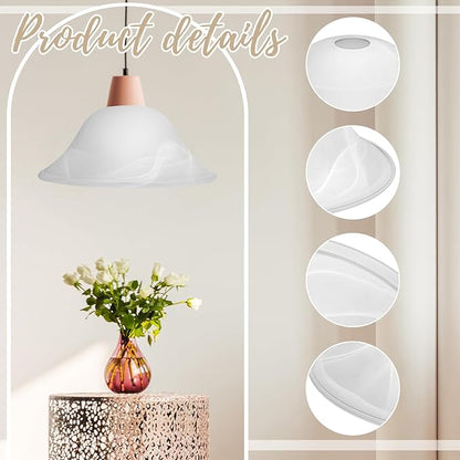 Huquary Lamp Glass Shades for Floor Lamp Elegant Cover Light Fixture Shade - Image 7