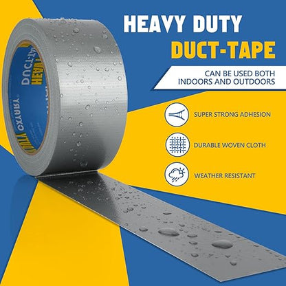 CXYARY 30 Roll Duct Tape Heavy Duty, 2 Inch x 900 Yard, No Residue Tape - Image 2