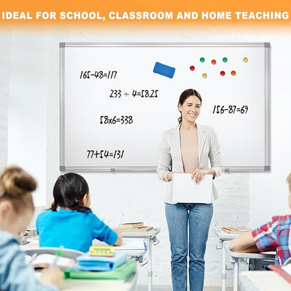 H-Qprobd Dry Erase Board for Wall 60"x40" Aluminum Presentation Magnetic - Image 4