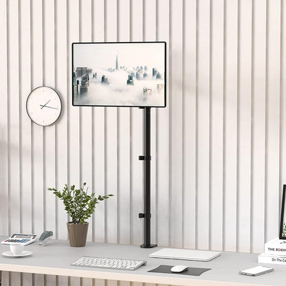 WALI Single Monitor Stand Desk Mount, 39 inch Tall Monitor Stand Fully - Image 9
