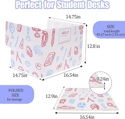 Succwoah 25-Pack Desk Dividers for Students - Image 4