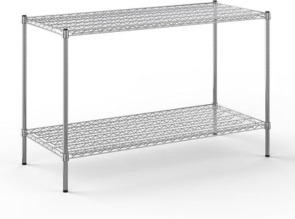 Regal Altair 24" Deep x 54" Wide x 34" Height Wire Shelving Kit | 2-Tier | NSF by Regal+Altair