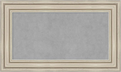Amanti Art Silver Framed Magnetic Board 18x30 Small Vision Board by AmantiArt