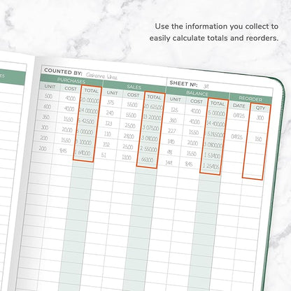 Clever Fox Inventory & Sales Log Book - Image 4