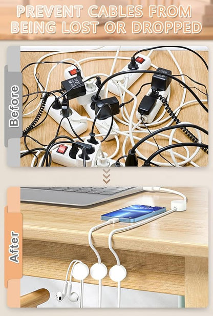 Maveek 5 Sets Magnetic Cable Management Clips - Image 4