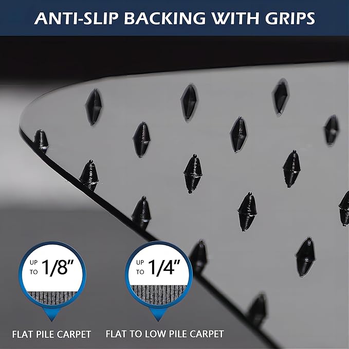 SALLOUS Chair Mat for Carpet 36" x 48" - Image 3