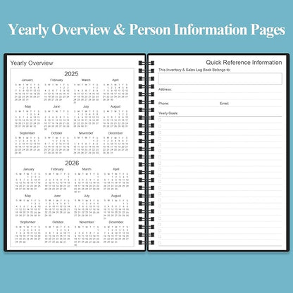 Inventory & Sales Log Book for Small Business – Inventory Ledger Book, - Image 4
