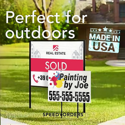 Custom Metal Signs, Personalized Aluminum, Waterproof Business Signs - Image 5
