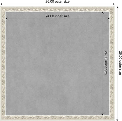 Amanti Art Silver Framed Magnetic Board 26x26 Medium Vision Board - Image 2